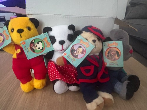 Vintage sooty show - vintage, plush