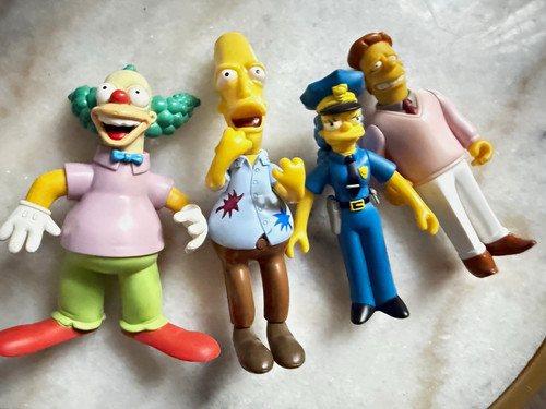 The simpsons burger king toy - the,