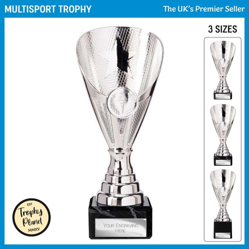 Silver multisport star cup - silver,