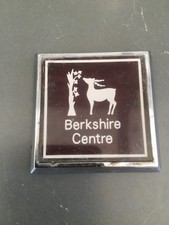 Vintage Berkshire Centre Car Grill badge