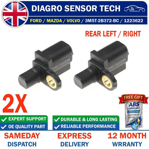 Rear abs speed sensor - sensor, for