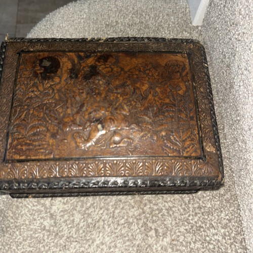 Vintage faux leather musical - vintage,