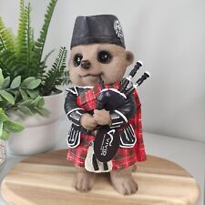 Single Slightly Damaged Bagpiper Meerkat - DAMAGED & DISCOUNTED