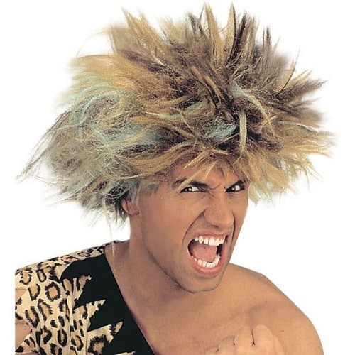 Adult caveman wig wild - adult,