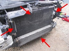 AUDI A6 2.0 TDI C7 S LINE BLACK EDITION RADIATOR PACK FANS INTERCOOLER WARRANTY