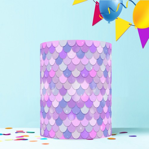 Mermaid scale cake wrap - wrap, around