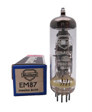 Mullard Foreign Made EM87 6HU6 Magic Eye New Old Stock Boxed (V11)