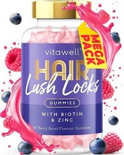 2 x Vitawell Hair Lush Locks