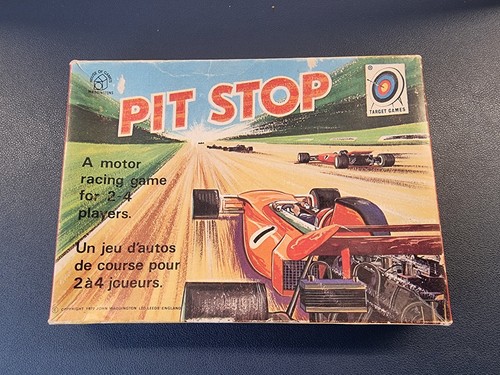 Vintage pit stop mootor - pit,