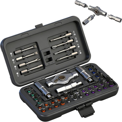 Ratchet screwdriver set - screwdriver, in
