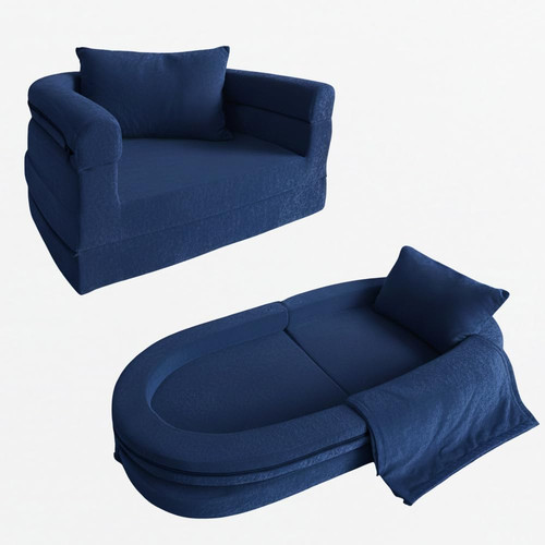Kids foam couch - kids, blanket