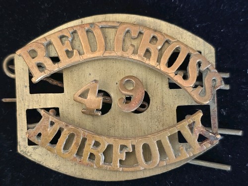 Ww1 british red cross norfolk - cross,