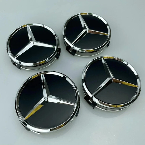 75mm mercedes benze alloy - 75mm,