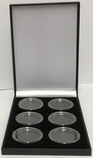 Slim Gold 1oz  Britannia Krugerrand Deluxe Black Storage Case for 6