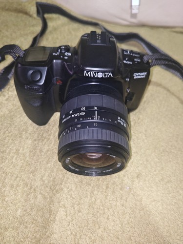 Minolta dynax 500si super with - minolta,