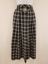 Vintage Skirt Long Check