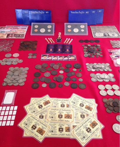 Coins from estate - 60,