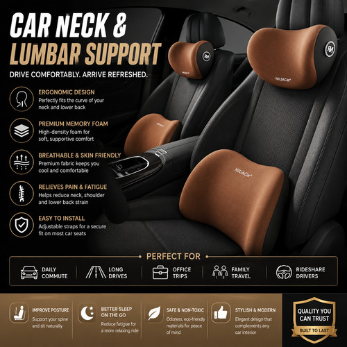 Memory foam lumbar support - memory,