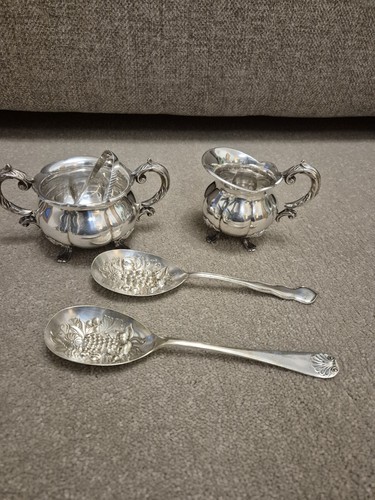 Silver plated cohr creamer jug - silver,