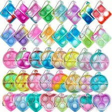10-50pc Mini Pop It Bubble