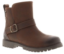 Hush Puppies Womens Boots Ankle Waterproof Wakely Boot Leather Zip brown UK Size