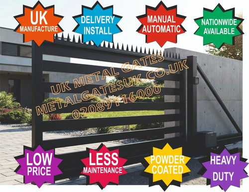 Sliding gate telescopic - gate,