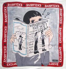 Moschino silk scarf - Olive