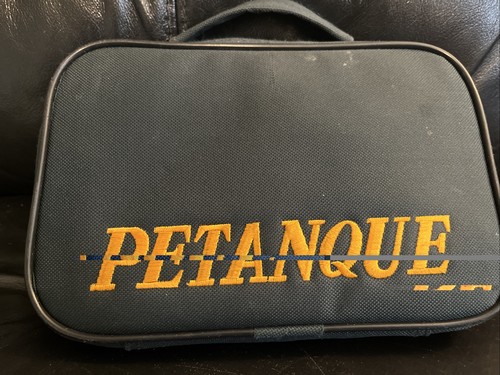 Vintage petanque boules set - vintage,