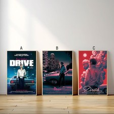 Drive Movie Poster Set 3 Pcs