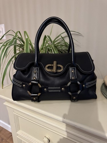 Luella black barrel bag - black,
