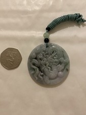 A Dragon Carving Natural Jade