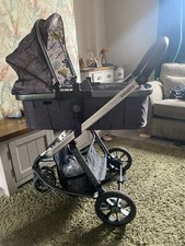 3 in 1 Baby Buggy Travel System, Carry Cot , Foldable Comes Very Clean Condition