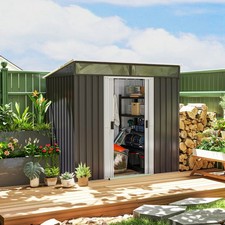 Heavy Duty Metal Garden Shed