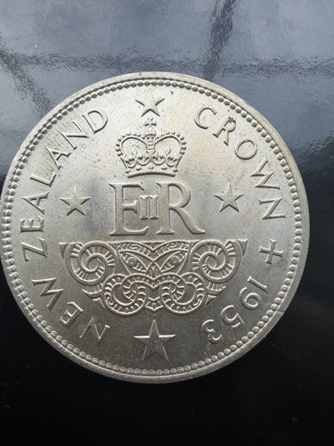 New zealand 1953 shillings - new, 5