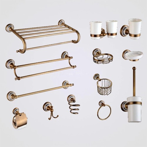 Vintage brass bathroom - vintage,