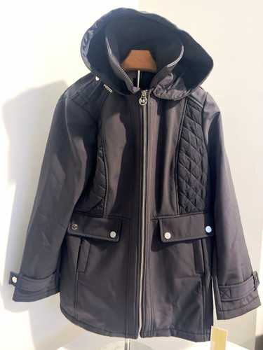 Michael kors charcoal hooded - michael,