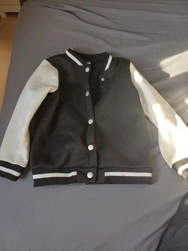 Boys black white varsity - s,