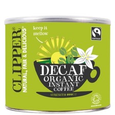 Clipper Fairtrade Instant Decaf Coffee Organic - 500g -  EXP 2027