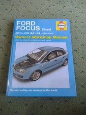 Ford Focus 2005 to 2009 (54 to 09 reg)  - Diesel - Haynes Manual