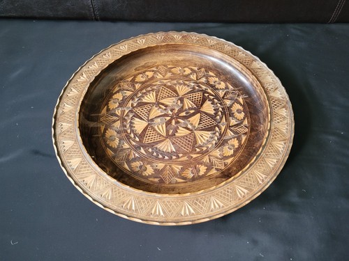 Vintage hand carved wooden - hand,