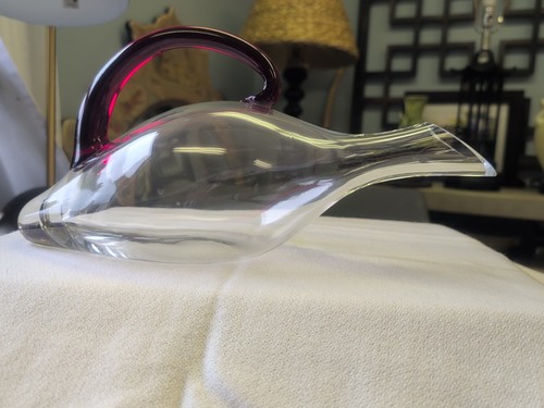 Eisch crystal duck decanter - eisch,