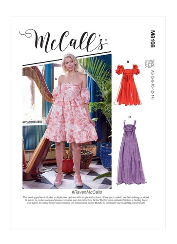 Mccalls m8108 sewing - mccalls,