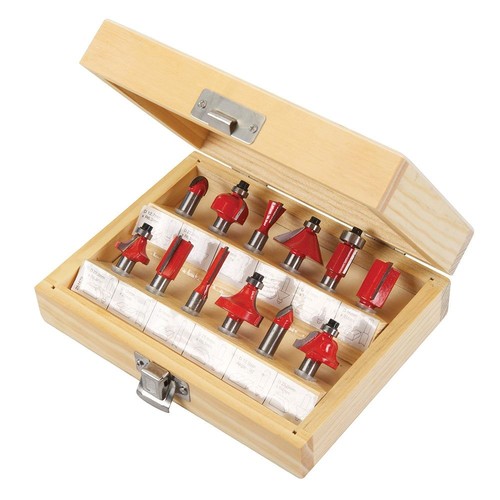 8mm tct router bit - 8mm, set