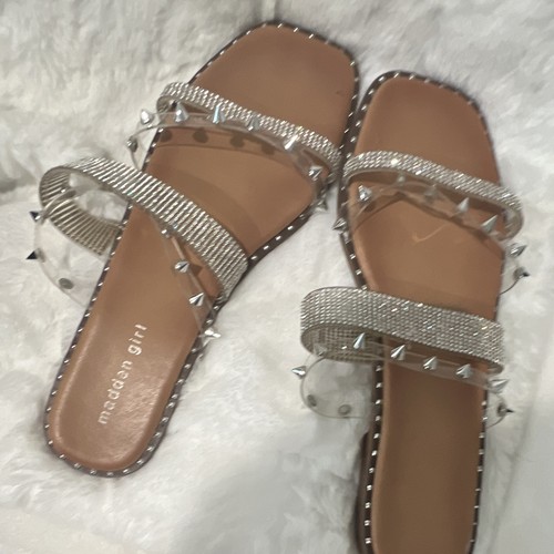Madden girl silver clear - madden,