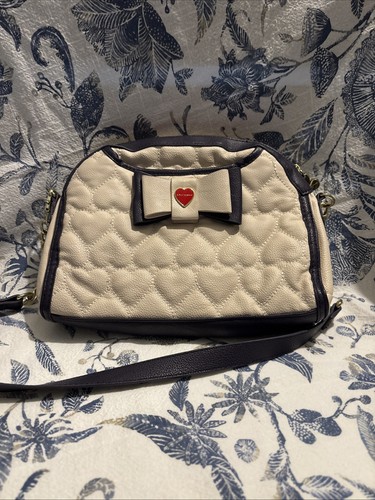 Betsey johnson cream quilted - betsey,