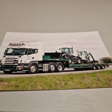 W M Young Scania  Low Loader  Truck/Lorry photo  6x4 