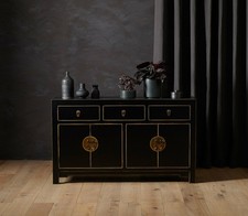 Nine Schools Large Black Solid