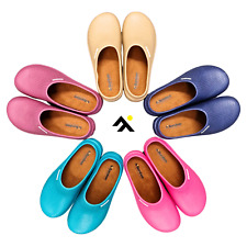 Ladies Garden Clogs Wide Nurse Camping Farm Dog Walking WP Slip On Shoes Baraboo