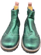 Boden Green Leather Chelsea