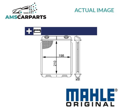 Heater radiator exchanger lhd - radiator,